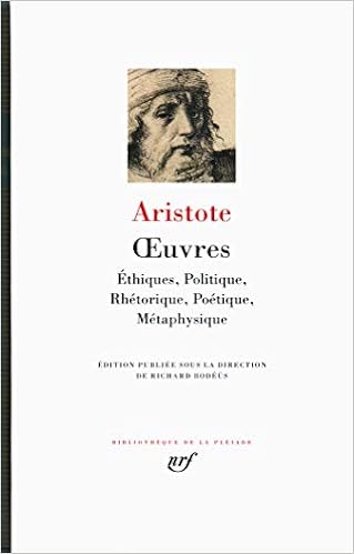 œuvres Ethiques Politique Rhetorique Poetique Metaphysique Amazon Fr Aristote Richard Bodeus Livres