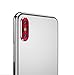 Sonmer Metal Rear Camera Lens Case Cover +Film For iPhone XS/XS Max (Red)