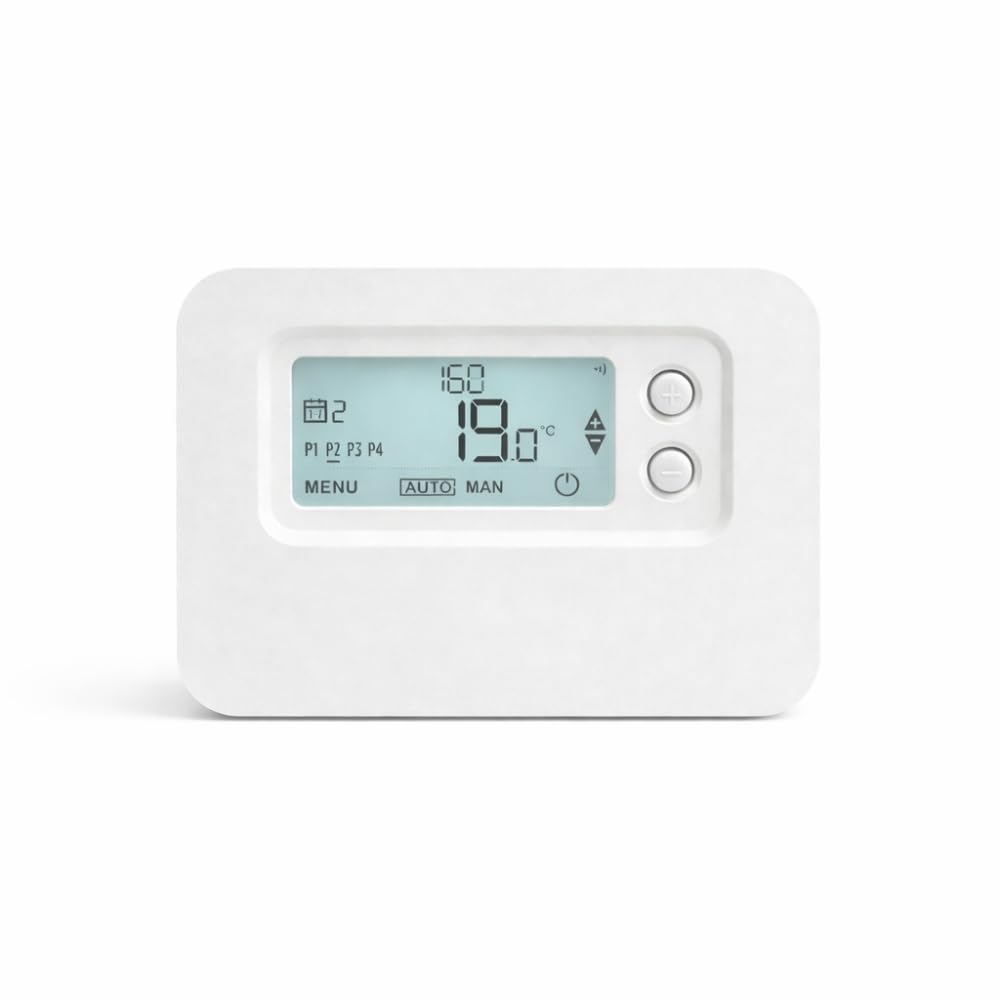 LavaTap Pro Honeywell Wireless Programmable Thermostat CM927 CM921 CM727 Replacement 7 Day Central Heating Programmer Boiler Plus Compliant White Standard