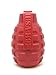 SodaPup USA-K9 Grenade – Durable Dog Treat Dispenser and Chew Toy Made in USA from Non-Toxic, Pet Safe, Food Safe Natural Rubber Material for Mental Stimulation, Problem Chewing, Calming Nerves & More