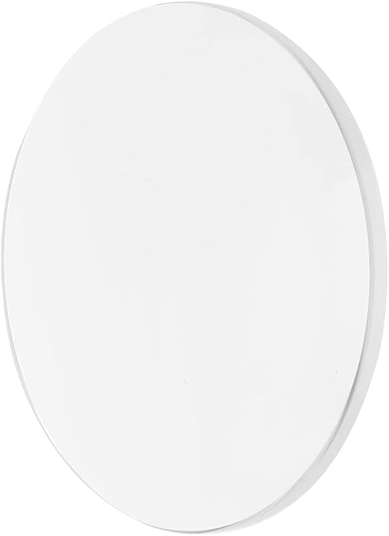 ibasenice Clock Glass Concave Flat Round Clock Crystal Lens Glass