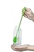 Best Bottle Brush Cleaning Tool - Silicone - Long Handle, Flexible Ergonomic Design - Scratch-Free Brush - Anti-Bacterial - for Sports Bottles, Baby Bottles, Thermoses, Tumblers, Glasses, Hydro Flask
