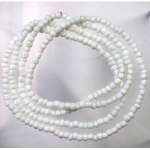 OBATALA SANTERIA BEAD NECKLACE 