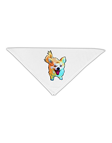 TooLoud Cartoon Pomeranian Adult 19" Square Bandana