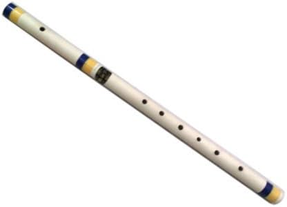 Meher Flutes Traverse Flute (Bansuri) (Tonic : Hindustani Safed-1, Western C) Pvc - Medium