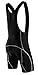 Men Biking Bibs Shorts Bicycle Tights Big-Pants Mountain Bike Road Bottoms with Padding US L White Stitches Line