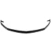 IKON MOTORSPORTS, Front Bumper Lip Compatible with 2005-2009 Ford Mustang V6, Unpainted Black Lower Chin Front Lip Splitter Protector PU Polyurethane, 2006 2007 2008