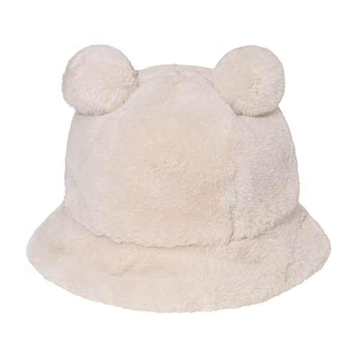 Head Wraps for Women,Cute Bear Ear Basin Hat Winter Thick Warm Hat
