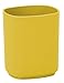 Acrimet Jumbo Pencil Holder, Pen Cup, Caddy Super-Sized Desktop Organizer for Students, Artists and Professionals (Plastic) (Solid Yellow Color)