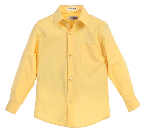 3 Gioberti+Solid+Dress+Shirt+Banana