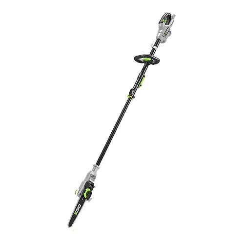 EGO POWER+ Pole Saw, Cordless Electric Pole Saw for Tree Trimming with Telescopic LED Cut Line Indicator, Battery and Charger Not Included - PS1000