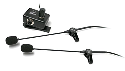 Myers Pickups The Feather-2 Concertina Microphones with 2 Flexible Micro-Goosenecks