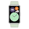 HUAWEI-WATCH-FIT-Smartwatch-164-Vivid-AMOLED-Display-10-Days-Battery-Life-96-Workout-Modes-Built-in-GPS-5ATM-Oxygen-Saturation-Detection-Heart-Rate-Monitoring-Sleep-Monitoring-Mint-Green HUAWEI WATCH FIT Smartwatch, 1.64” Vivid AMOLED Display, 10 Days Battery Life, 96 Workout Modes, Built-in GPS, 5ATM…