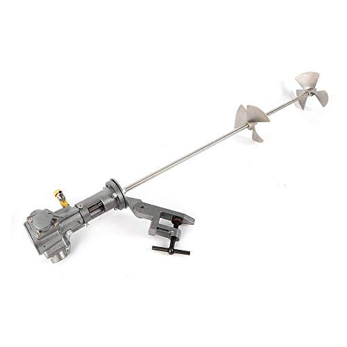 1/2HP 50 Gallon Pneumatic Bracket Mixer Tank Barrel Air Mix Clip Paint Blender Stainless Steel Automatic Paint Stirring Machine Mix Tool (US Shipping)