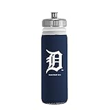 MLB Detroit Tigers Van Metro Sports Bottle, Blue, 22-ounce