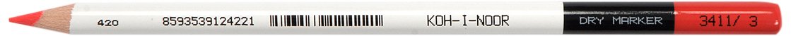 KOH-I-NOOR Round Highlighter Pencil - Red