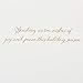 Papyrus Holiday Cards Boxed with Envelopes, Warm Wishes, Gold Reindeer (12-Count)