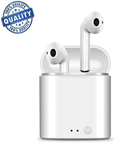 Bluetooth Headset, Wireless Sports Headset, in-Ear Stereo Bluetooth Headset, Bluetooth 4.2 Noise-Reduction Bluetooth Wireless Headset, Suitable for Work and Sports, Compatible with Smart Phones