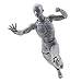 COLOR-LILIJ Action Figure Model, Drawing Figures for Artists Action Figure, Model Human Mannequin Man Woman Kits,for Sketching, Painting, Drawing, Artist, Cartoon Figures Action. (Luxury Grey Male)