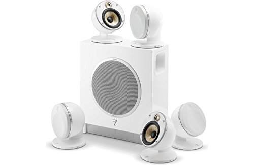 Focal Dome 5.1-Channel Speaker System with Sub Air (White)