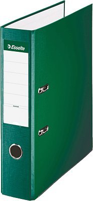 Esselte 829911 - Green arch folder, A4 size spin: 75mm