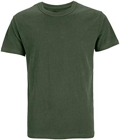 Men's Heavyweight Soft Cotton Short Sleeve Crewneck T-Shirts