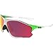 Oakley Men's Evzero Path Non-Polarized Iridium Rectangular Sunglasses, Green Fade, 38 mm