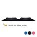 Small Dog Bowls Set of 2 Stainless Steel Bowls with Non-Skid & No Spill Silicone Black Stand for Small Dogs Cats Puppy & Collapsible Travel Pet Bowl