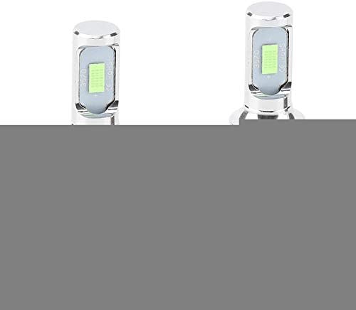 Senyar Car LED Fog Light Bulb,Universal 2pcs H16 /5202 80W 8000K 12-24V Fog Lights (Ice Blue)