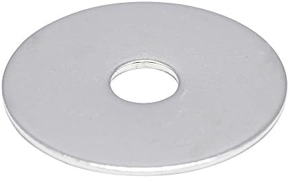 FOREVERBOLT FB3FEWASH38114P5 Fender Washer, Large OD, 3/8 inch, 316 Stainless Steel, Finish NL-19, PK 5