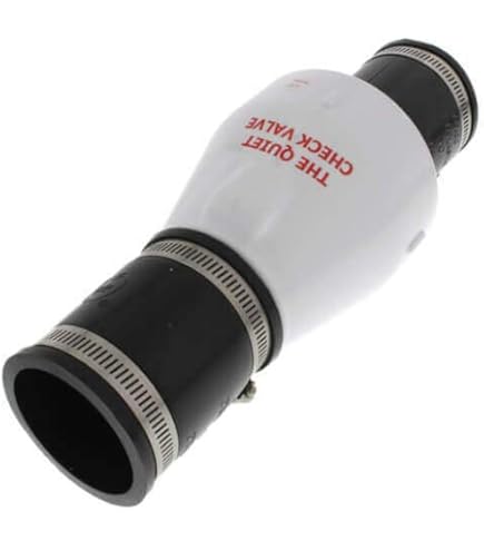 AY McDonald 4424-101 2069C Silent Check Valve For Sump Pump - 1.5" Or 1.25" PVC/Copper Pipe