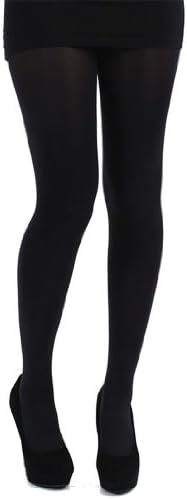 Pamela Mann 80 Denier Opaque Tights 3 Pair Pack with Plus Sizes M, XL, XXL, XXXL-Black-XXL