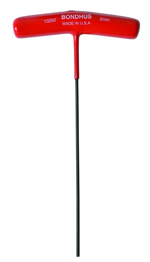 Bondhus, HT3MM T-Handle HEX Driver, 3MM, 13256