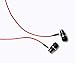 ebasy ErgoFit in-Ear Earbud Headphones Dynamic Crystal Clear Sound,2 Pack/Black.