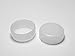 1-1/4" Wrought Iron Chair Glide | White | Pack of: 25