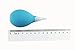 PREMIUM Nasal Aspirator for Baby Mucus Suction - BPA-Free Bulb Syringe, Reusable Booger Sucker & Remover, Best for Infant Nose Congestion Relief, 100% Safe Snot Cleaner - Buy Yours Today! (Sky Blue)