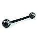 Inflatable Barbell (1 Pack) Vinyl. Inflates to 52