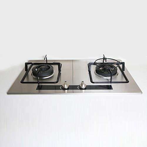 Rolin Roly Gas Stove Knobs Cooker Control Switch Replacement Accessories for Kitchen Cooker Gas Stove Oven Cooktop Ordinary metal (B)