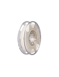 eSUN eLastic TPE, filamento natural para impresora 3D, de 1 16 pulgadas, carrete de 1 kg (2.2 libras), color blanco natural.