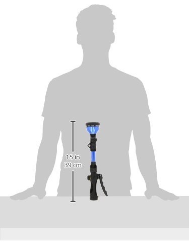 Orbit 56076 Front Trigger 10 Pattern Turret Wand, 14"