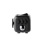 ENJOY Fidget Cube Relieves Stress And Anxiety for Children and Adults (Black)