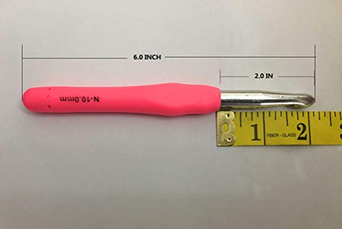 2 10+0mm+Crochet+Ergonomic+Handles+Aluminum