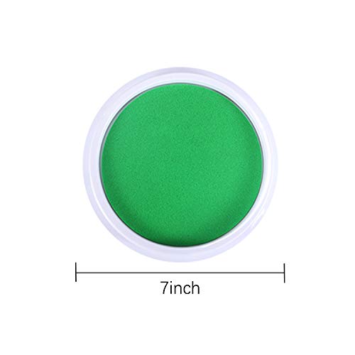MoloTAR 8 Colors Rainbow Washable Large Ink Pads for Rubber Stamps Kids (Pack of 8)