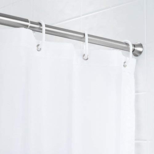Amazon Basics Extendable Shower Curtain Pole, 61 to 91 cm, Nickel - Image 5