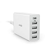 Anker USB Type-C 40W 5-Port USB Wall Charger, PowerPort 5 for iPhone 7 / 6s / Plus, iPad Pro / Air 2 / mini, Galaxy S7 / S6 / Edge / Plus, Note 5 / 4, LG, Nexus, HTC and More