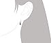 Hawaiian Silver Jewelry Hoop Earrings for Women – Premium 2 x 14mm Sterling Silver Earrings – Small Hoop Earrings with Simple Elegant Design – Includes Jewelry Box and Pouch