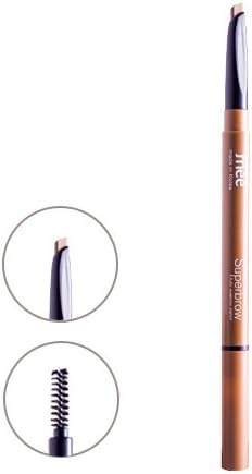 Mee Super Brow Triangle &amp; 3D Auto Eyebrow Waterproof Pencil #3 Light Brown