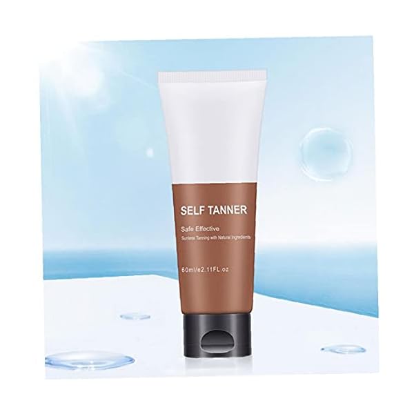 Artificial Tan Self Help Tanning Face Body Sunbed Lotion Cream Natural Tan Accelerator Bronze Beauty Improve Skin…