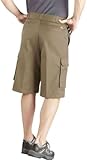 Dickies Men's Big 13 Inch Loose Fit Twill Cargo Short