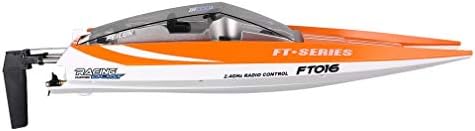 RC Boat, 30Km/H High Speed Racing Boat, Remote Control Flipped Water Cooling Speedboat, Electric Toy, Gift for Kid, for Pools And Lakes